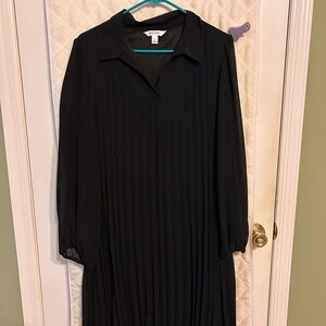 Nine West Black Long Sleeve Dress
